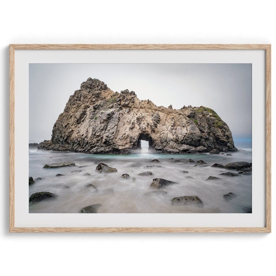 Northwest Moody Beach Fine Art Print Big Sur Pfeiffer Beach Wall Art Modern Coastal Artwork Ocean Landscape Photography For Home Decor