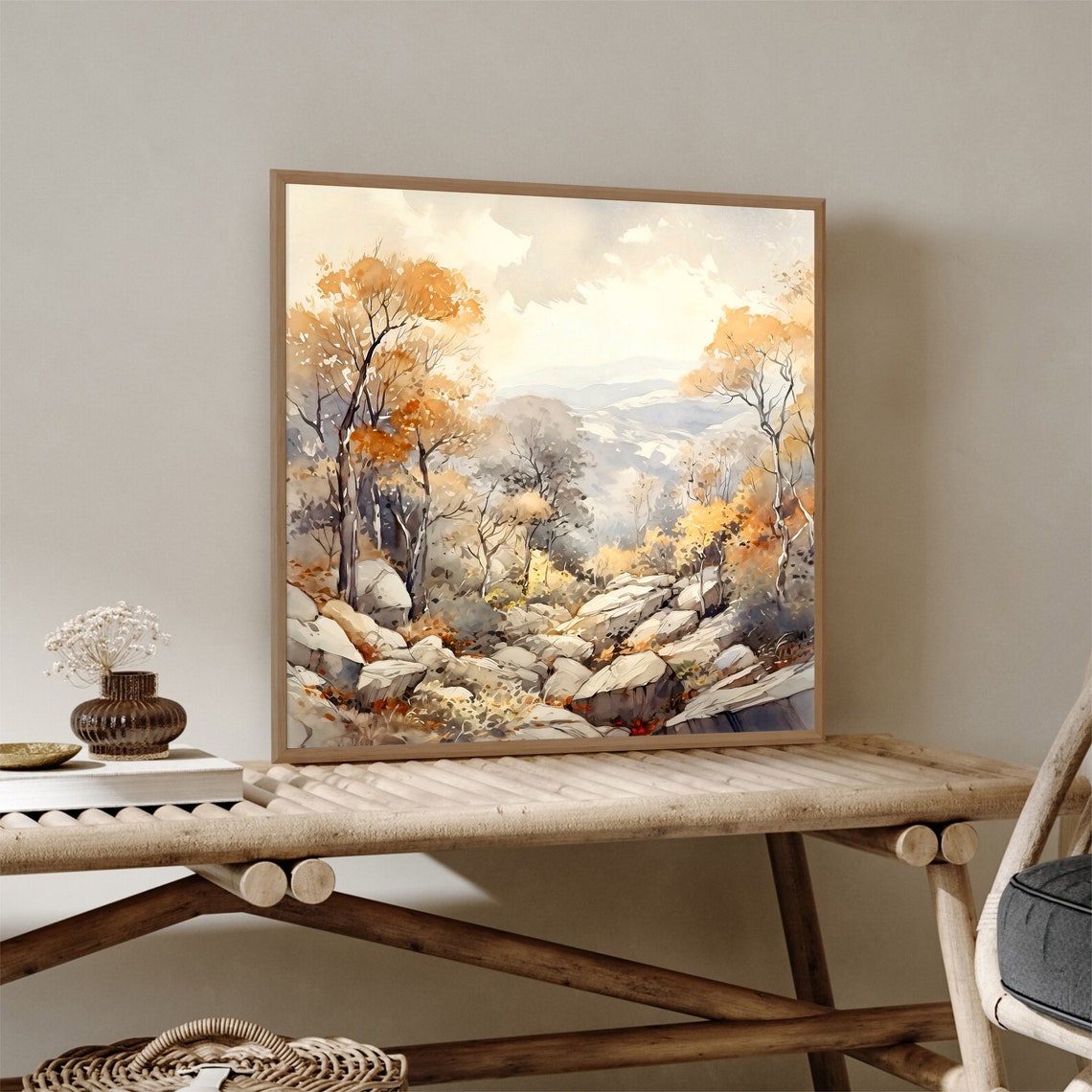 Shenandoah National Park Watercolor Art Print Shenandoah National Park Painting Shenandoah National Park Usa Travel Poster Home Gifts - Image 2