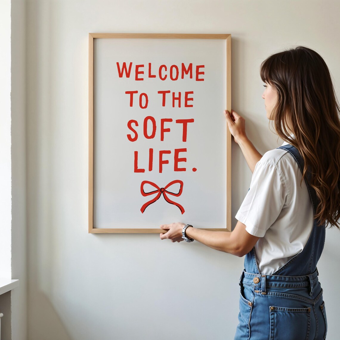 Cozy Home Quote, Minimalist Affirmation Art Print