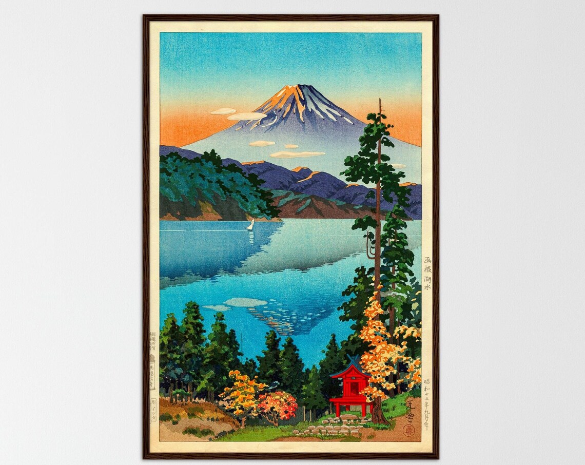 Japanese Koitsu Minimalist Travel Poster