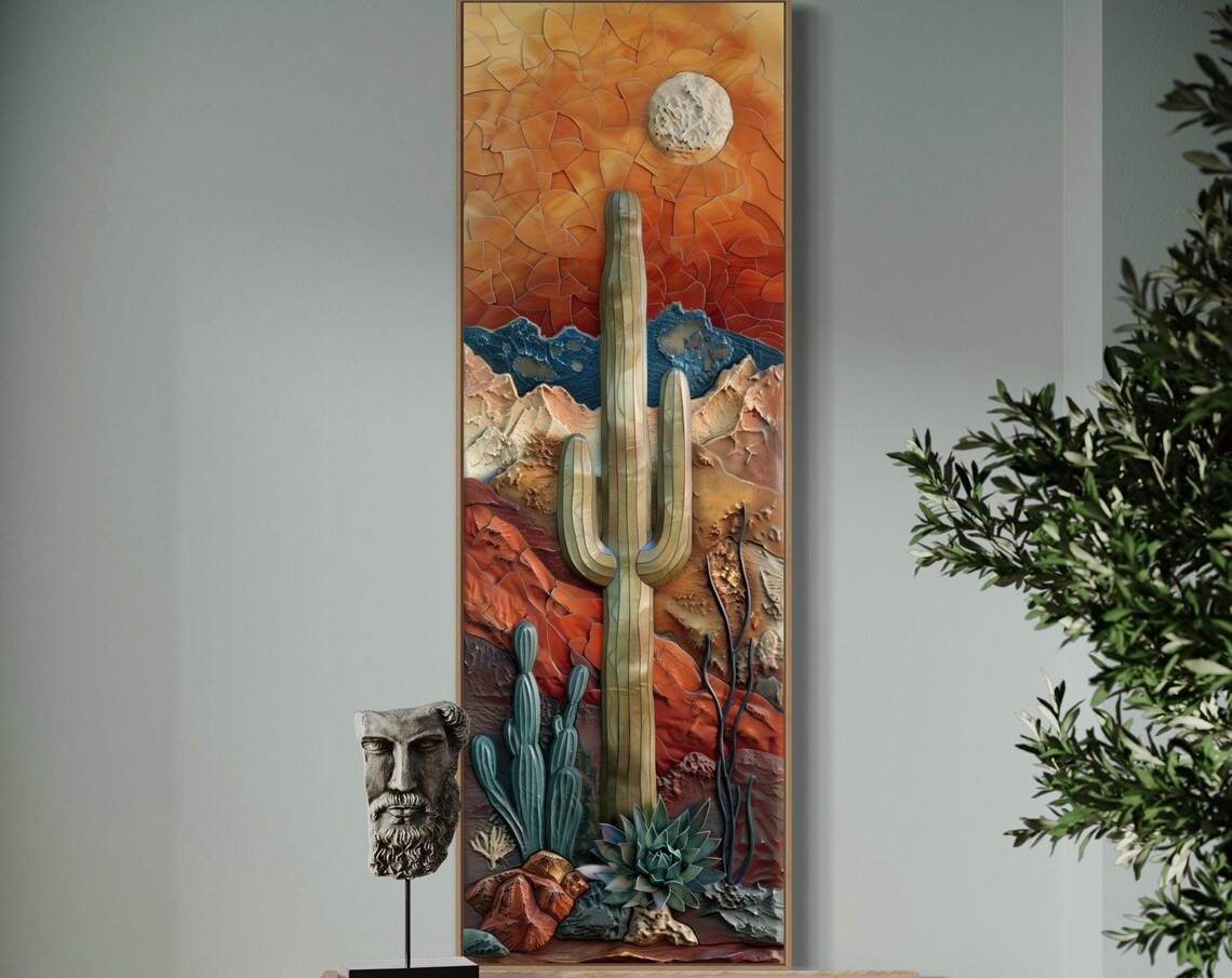 Cactus and Succulent Southwest Desert Art Print