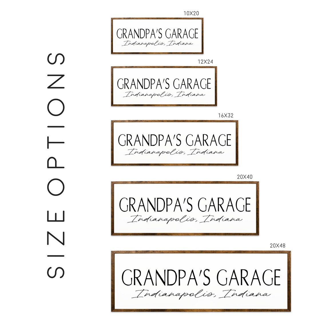 Grandpa Car Garage Sign Custom Grandpa Signs Sign For Car Owners Wooden Garage Sign Decor Decor For Garage Grandpa Custom Garage Decor - Image 2