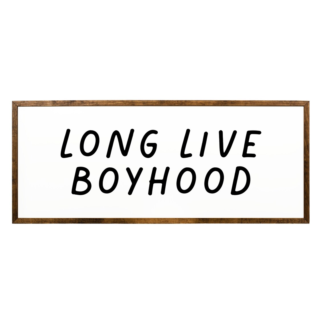 Long Live Boyhood Art Print, Boys Room Nursery Decor - Image 2