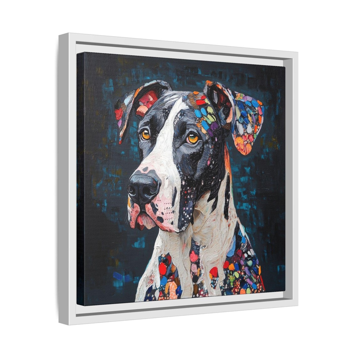 Great Dane Portrait, Modern Dog Lover Decor - Image 4