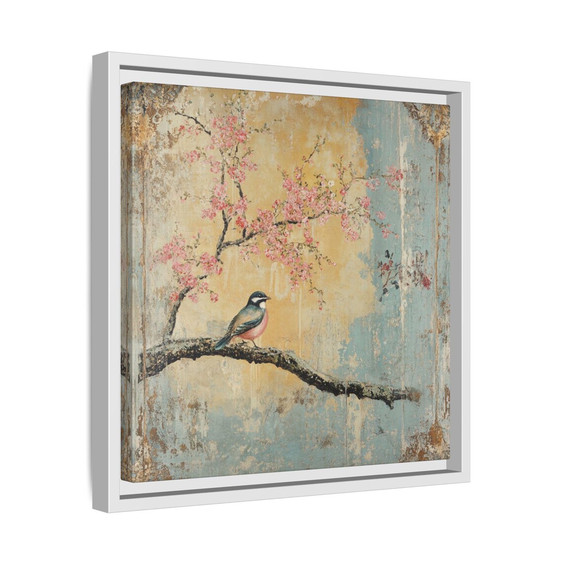 Asian Bird Art Print, Chinoiserie Japandi Decor - Image 4