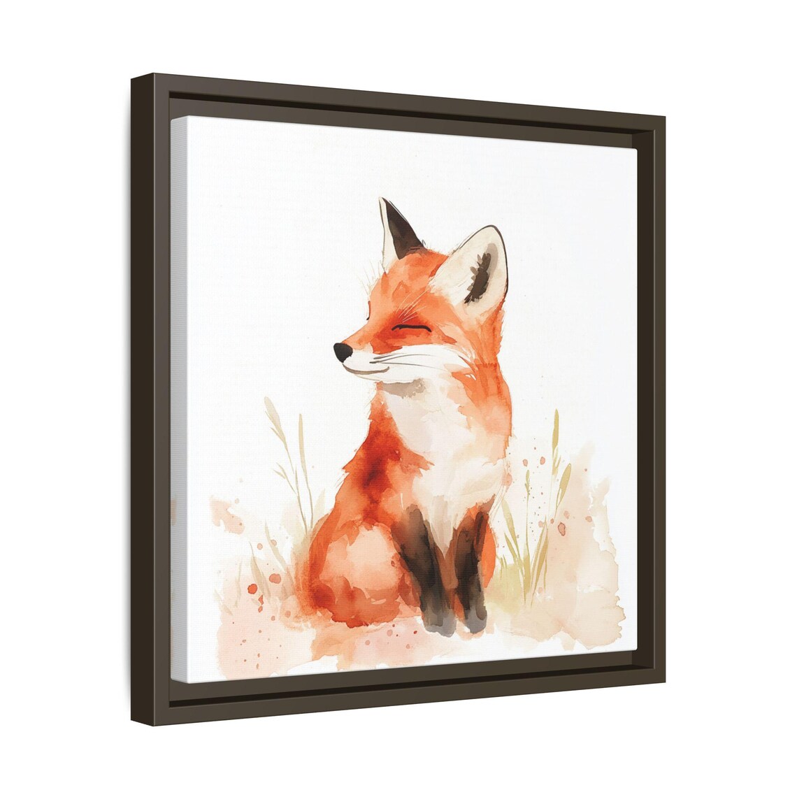 Fox Watercolor Animal Print, Nursery Decor - Image 3