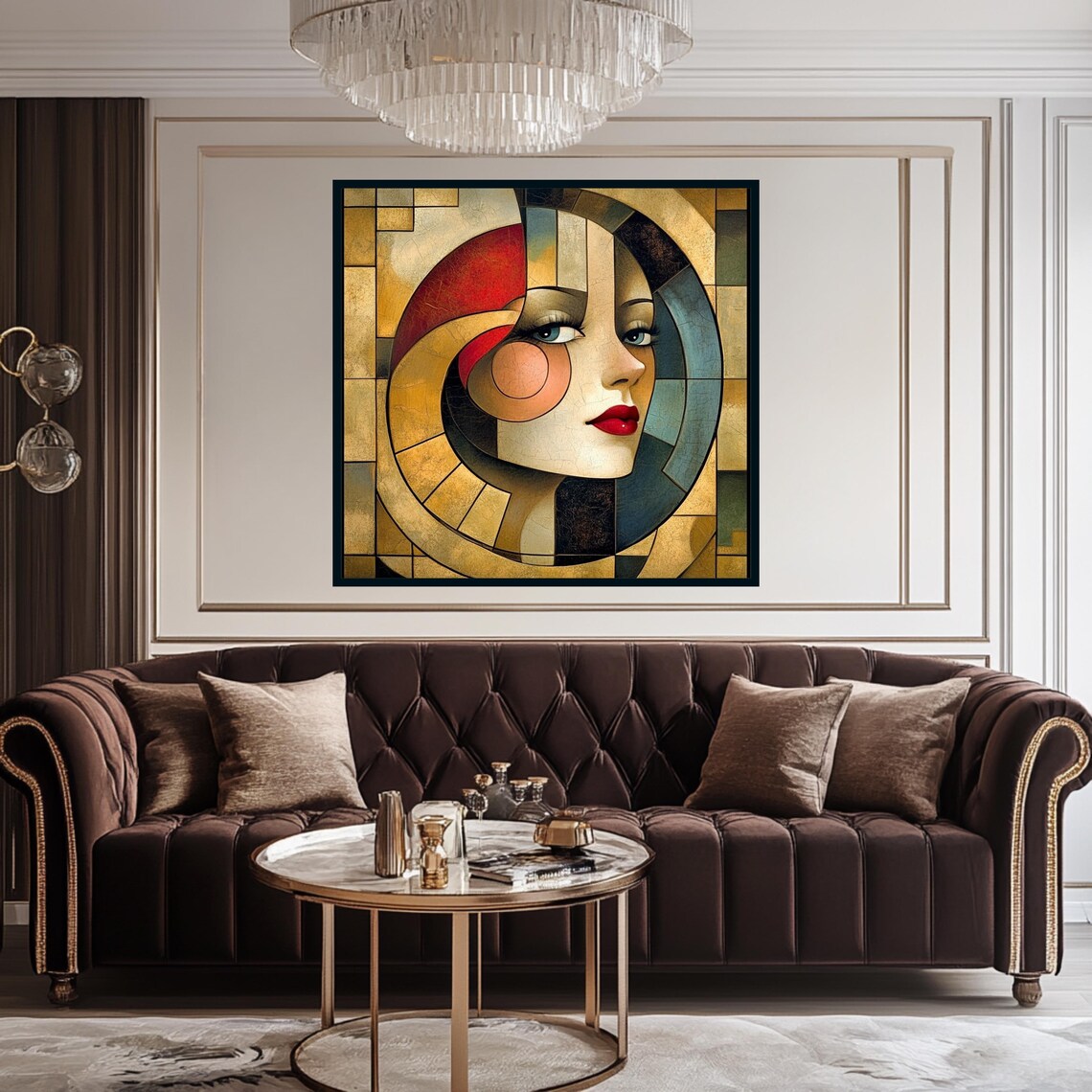 Art Deco Stylish Living Room Decor Gift For Her - Image 2