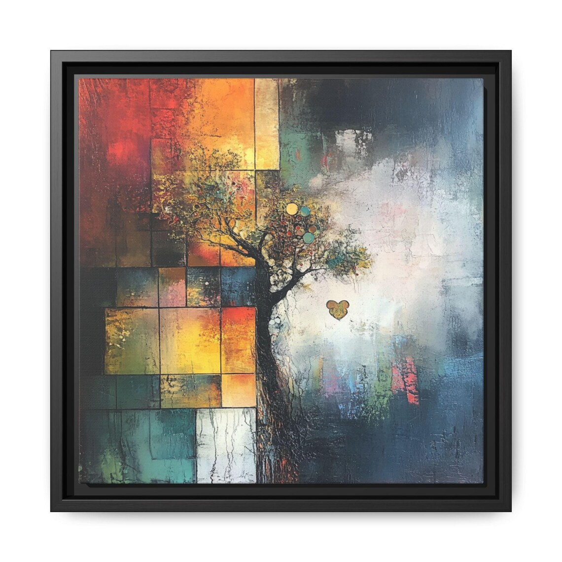Colorful Abstract Tree Art Print, Nature Inspired - Image 5