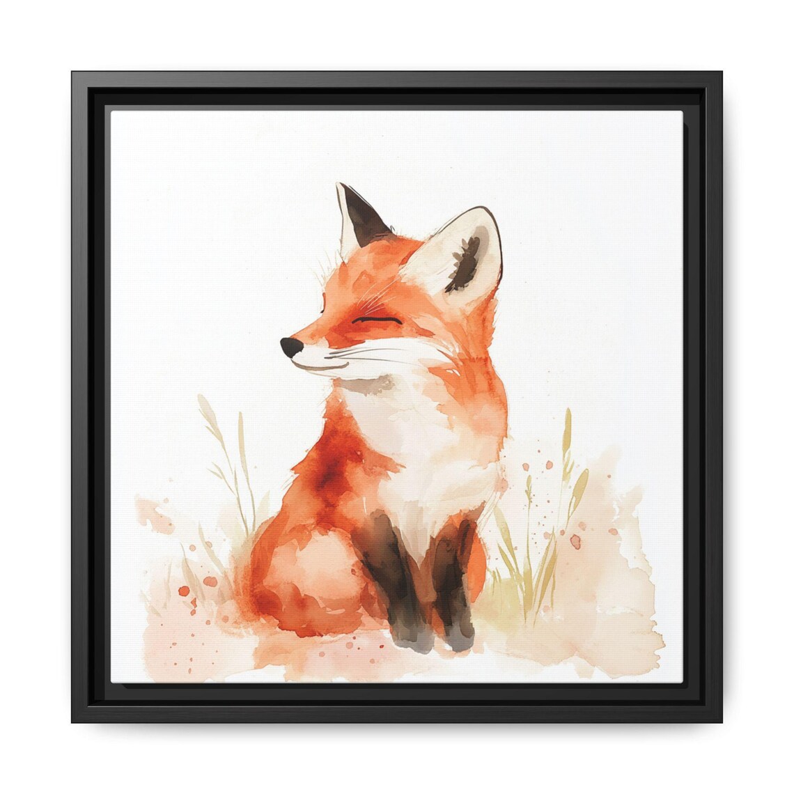 Fox Watercolor Animal Print, Nursery Decor - Image 5