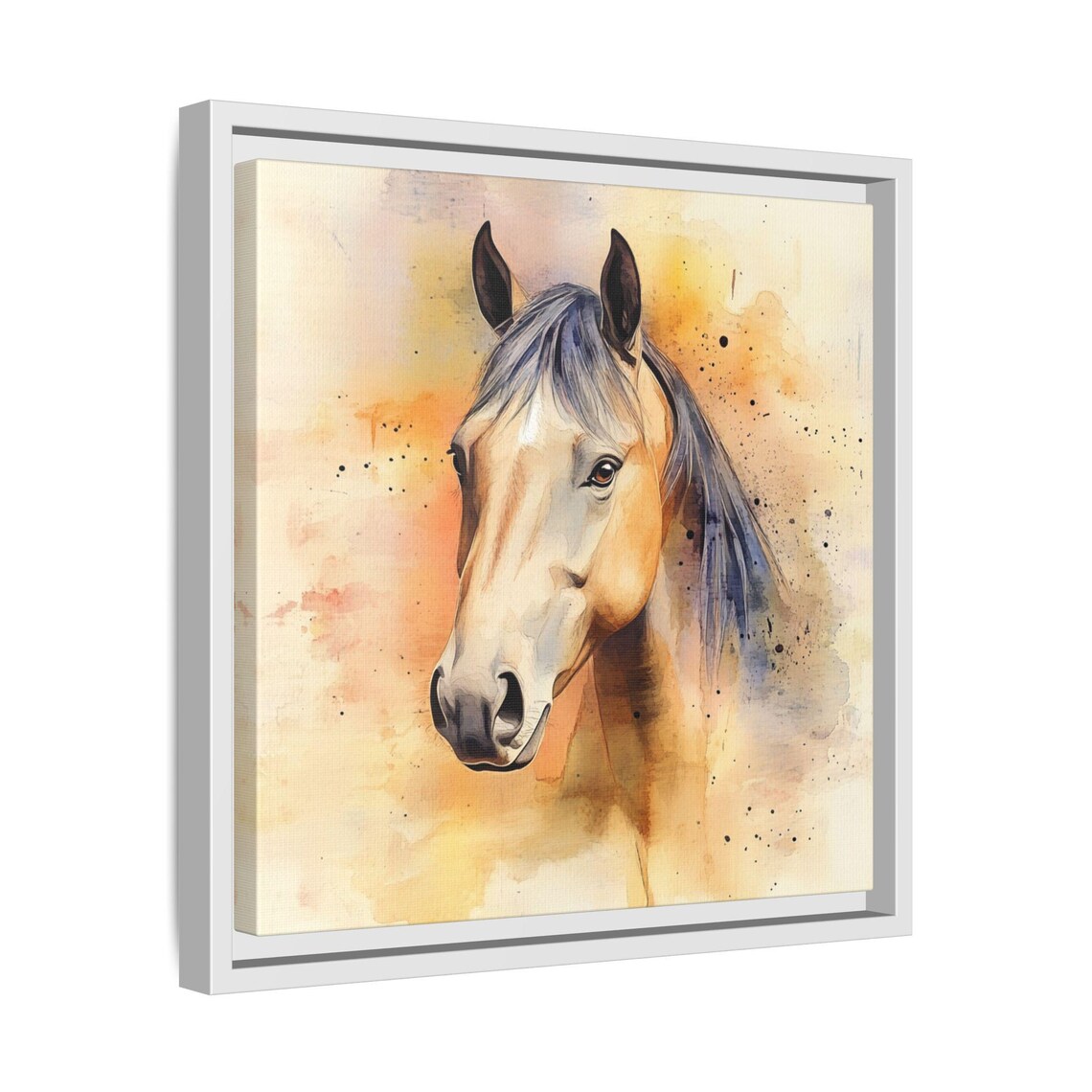 Horse Watercolor Animal Print, Nursery Decor - Image 2