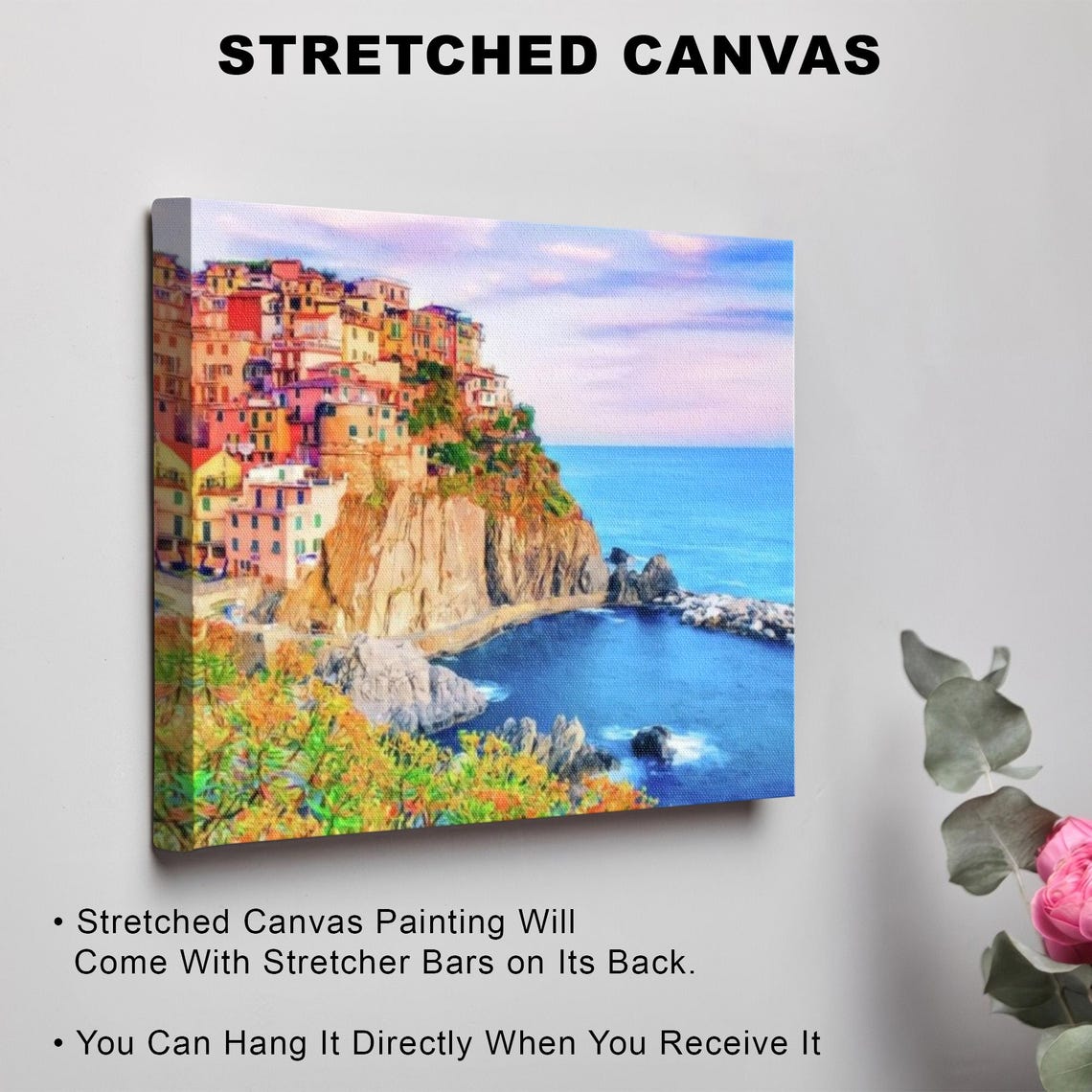Manarola Cinque Terre Italy Colorful Cliffside Village Poster - Image 3