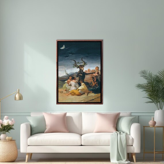 Francisco Goya Witches Sabbath Classic Art Reproduction Poster