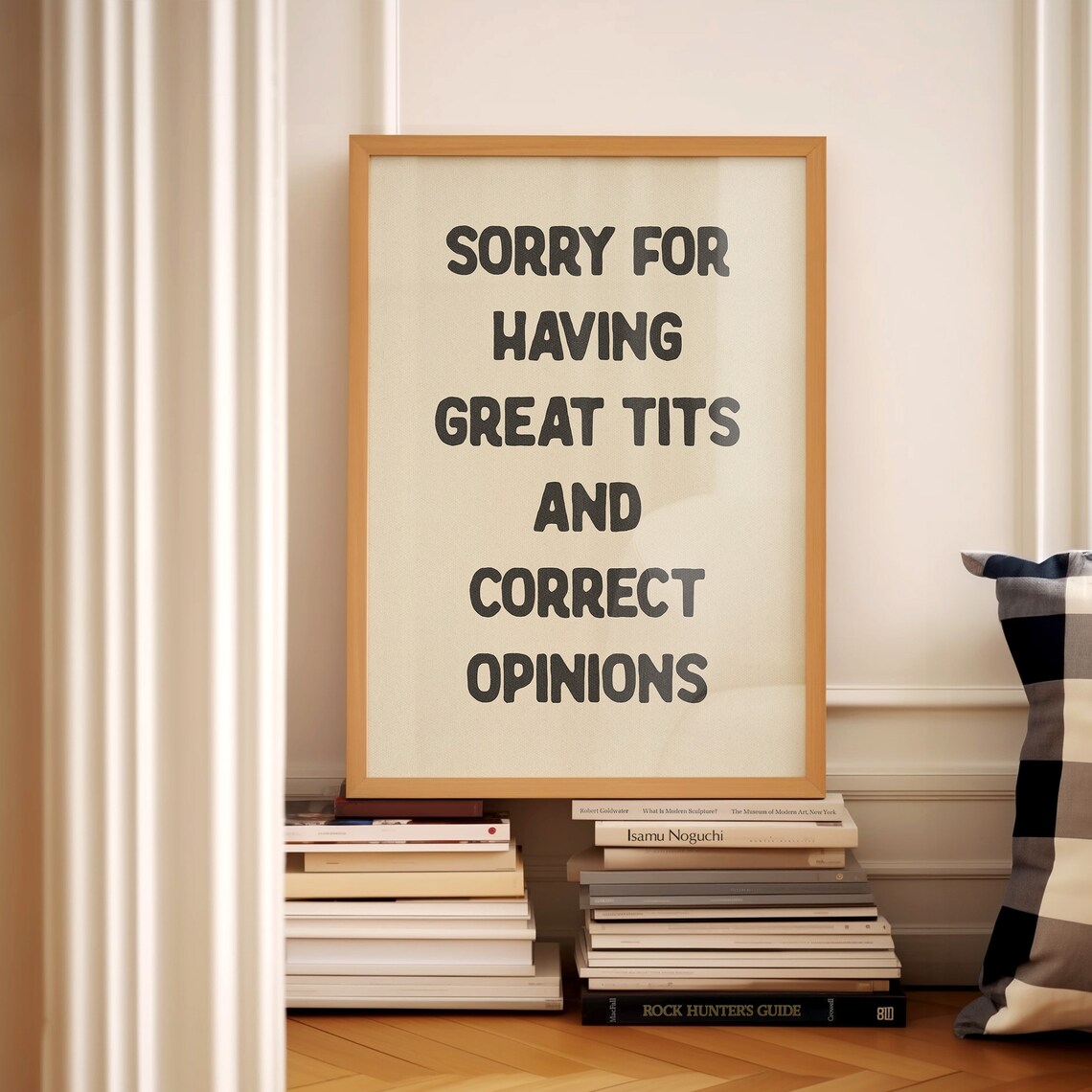 Sorry For Having Great Tits And Correct Opinions Poster - Image 4