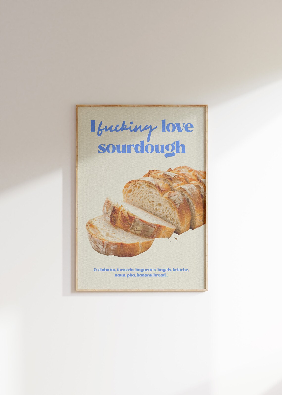 Sourdough Print, Retro Vintage Kitchen Poster - Image 4