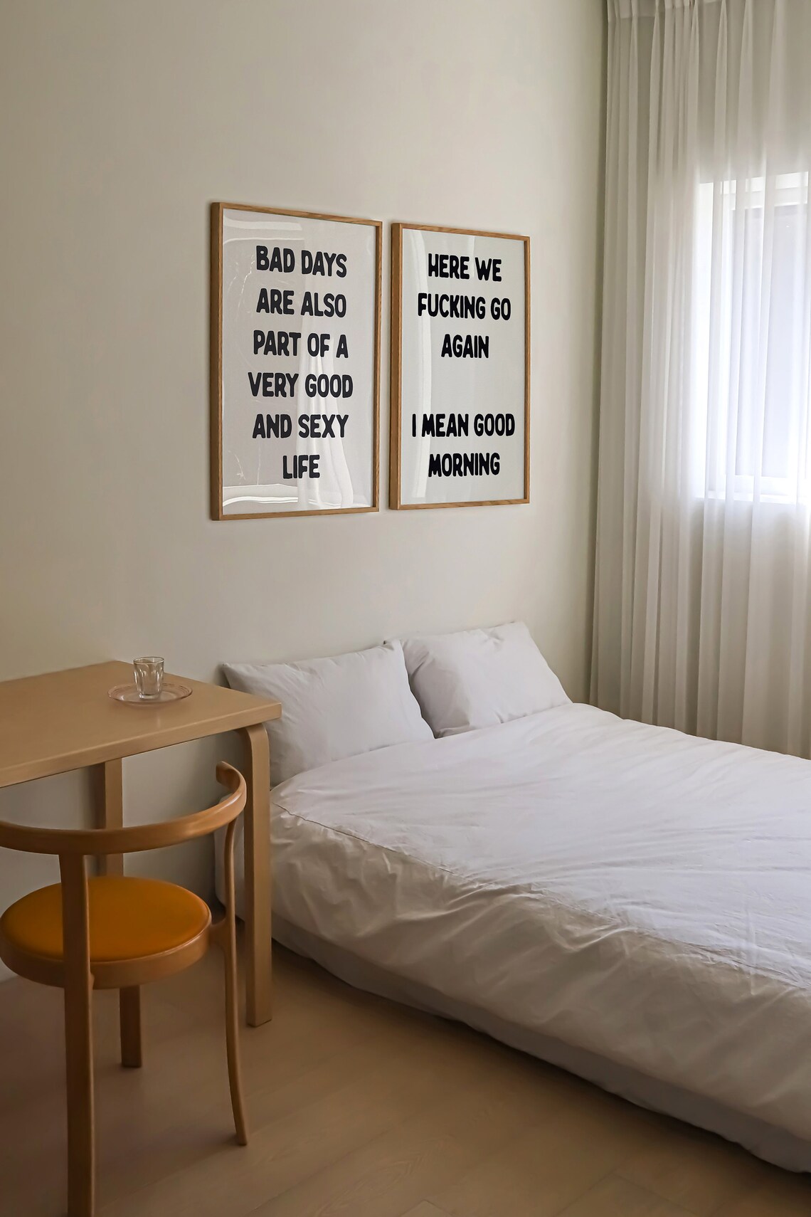 Bad Days Are Also Part Of A Very Good And Sexy Life Quote Wall Poster - Image 4