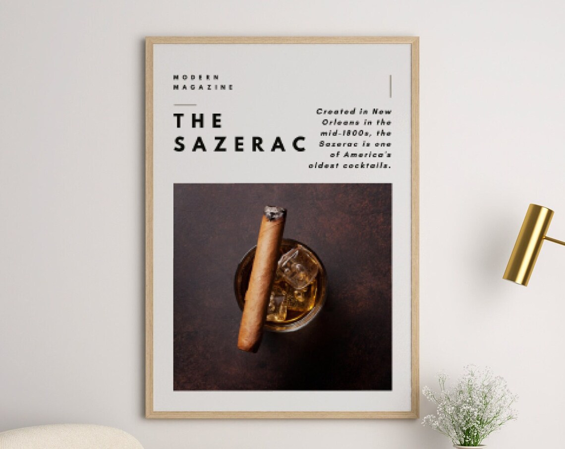 Whiskey Retro Vintage Art Print, Luxury Alcohol