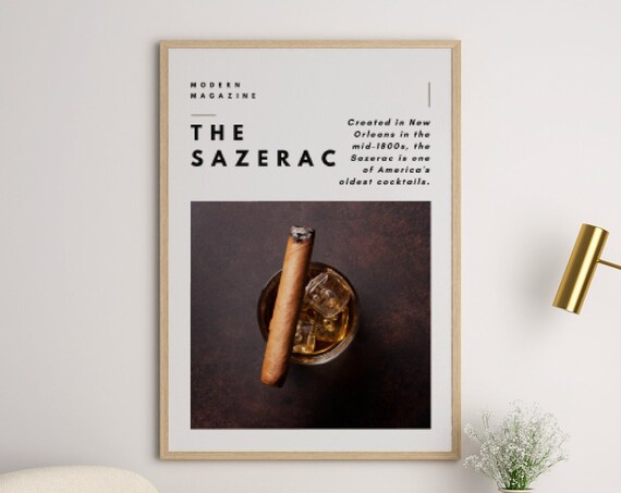 Whiskey Retro Vintage Art Print, Luxury Alcohol