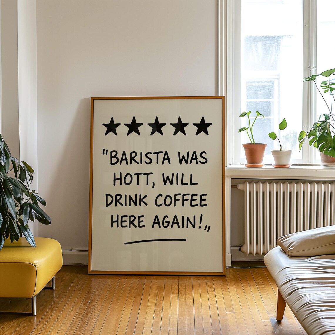 Coffee Wall Art, Funny Barista Humorous Decor - Image 5