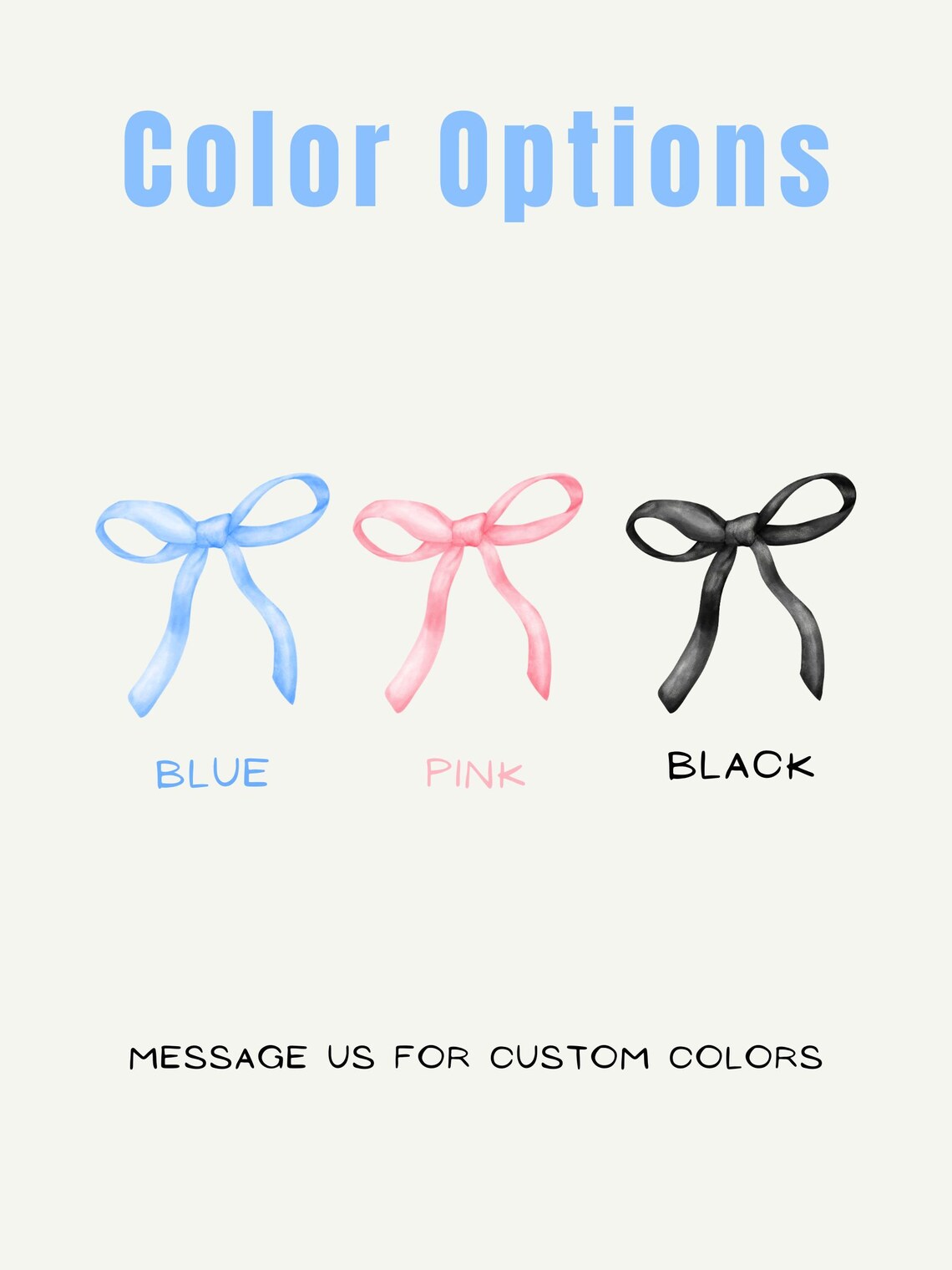 Customizable Nursery Poster, Personalized Name Bow - Image 6