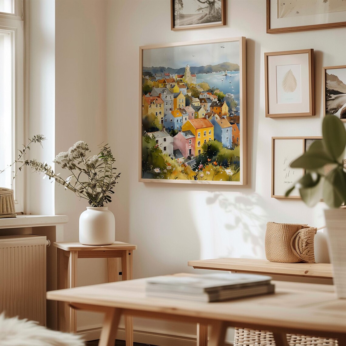 Kinsale Ireland Watercolor Travel Poster, County Cork - Image 3