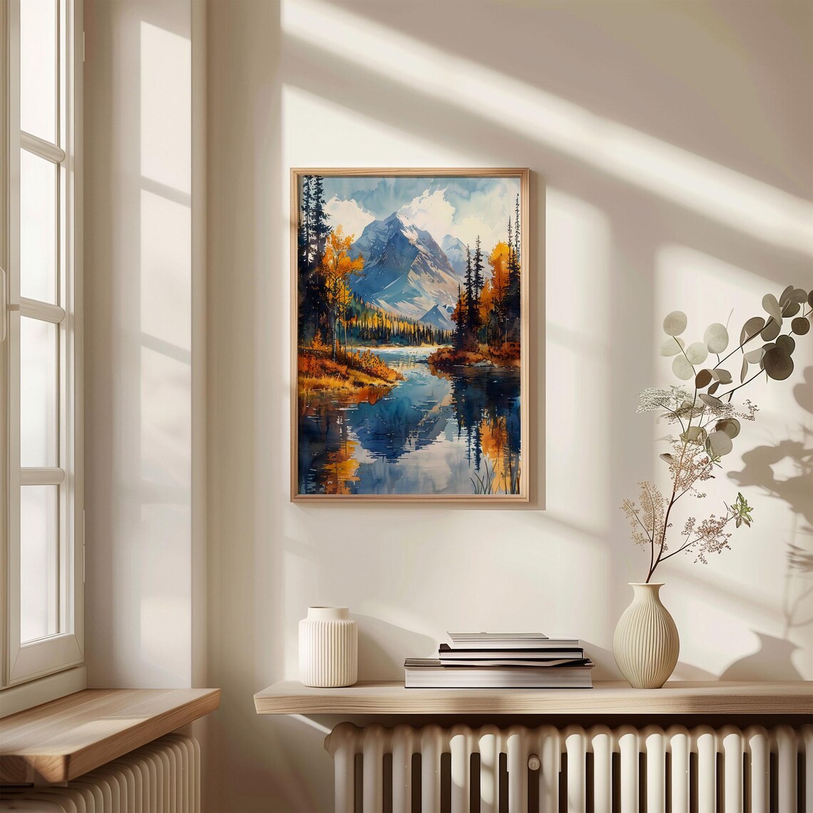 Denali Watercolor Painting, National Park Art Print - Image 4