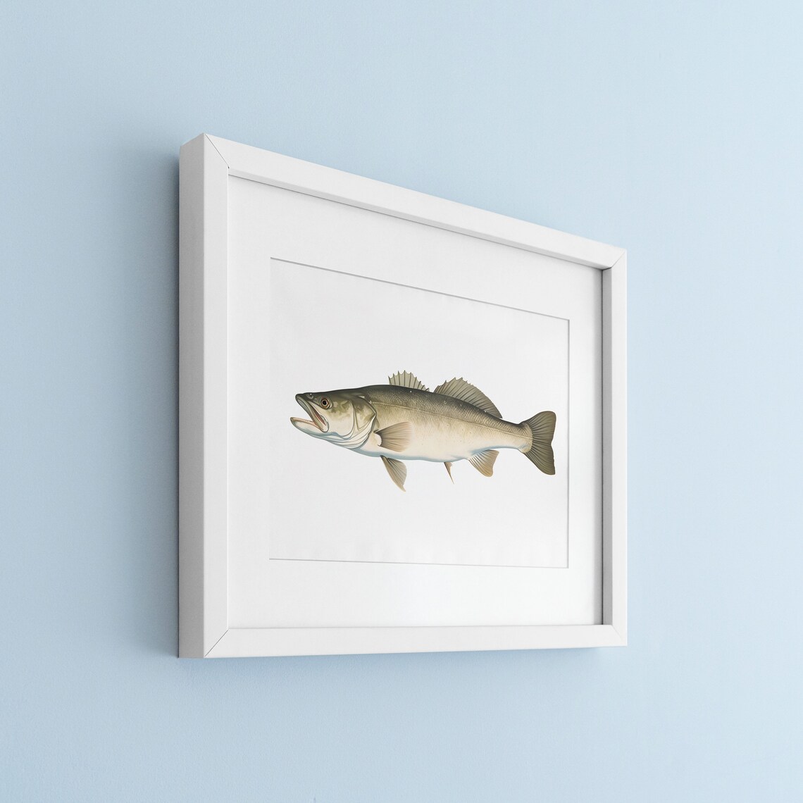 Haddock Vintage Illustration Art Print, Fish Poster - Image 2