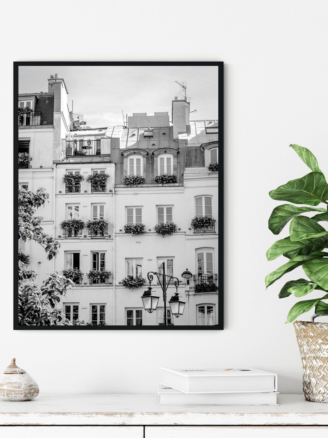 Paris Architecture Art Print, Black And White Travel - Image 4