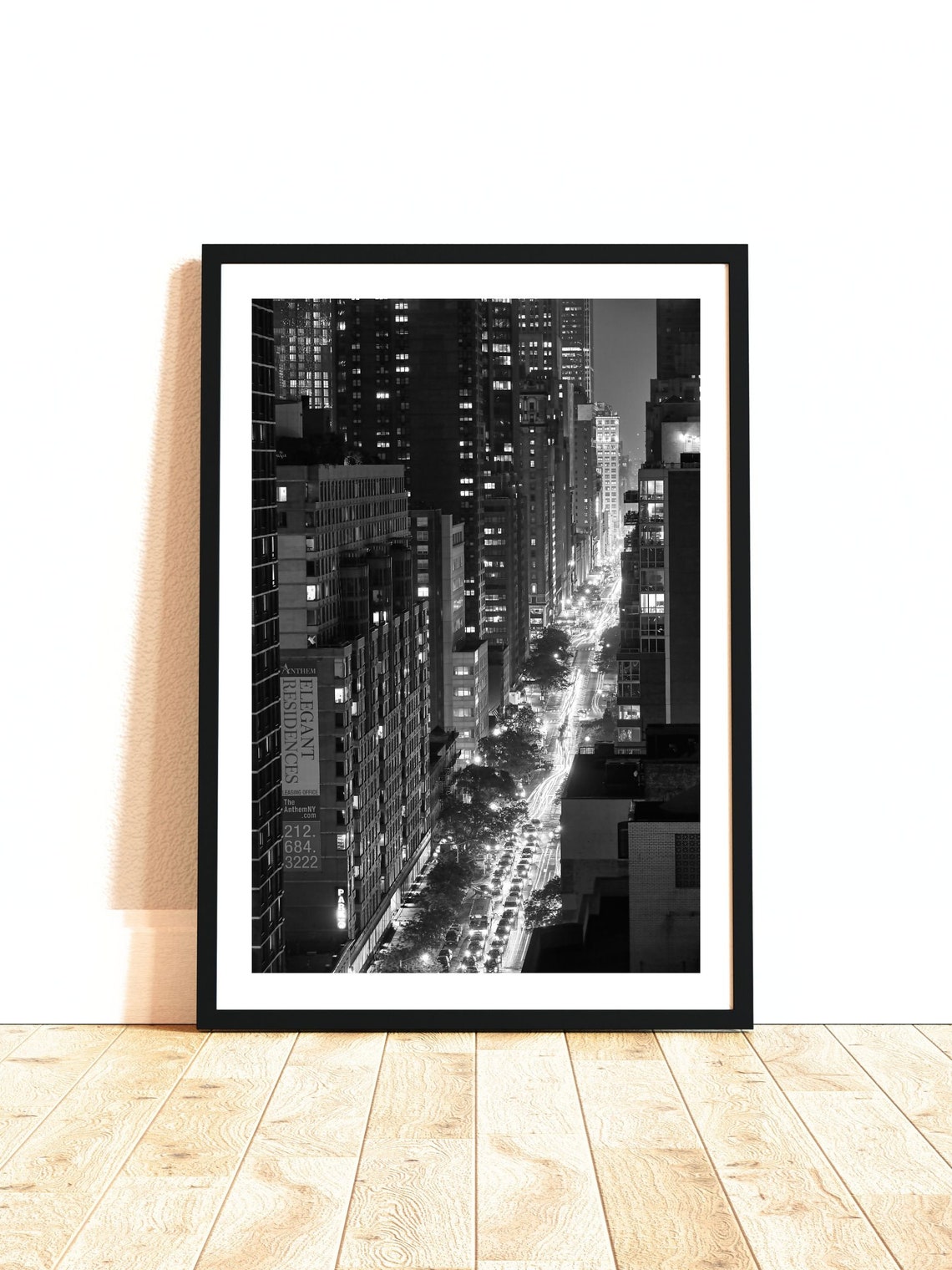 New York City Wall Art Black And White New York City Street New York Street Photography New York Architecture Instant