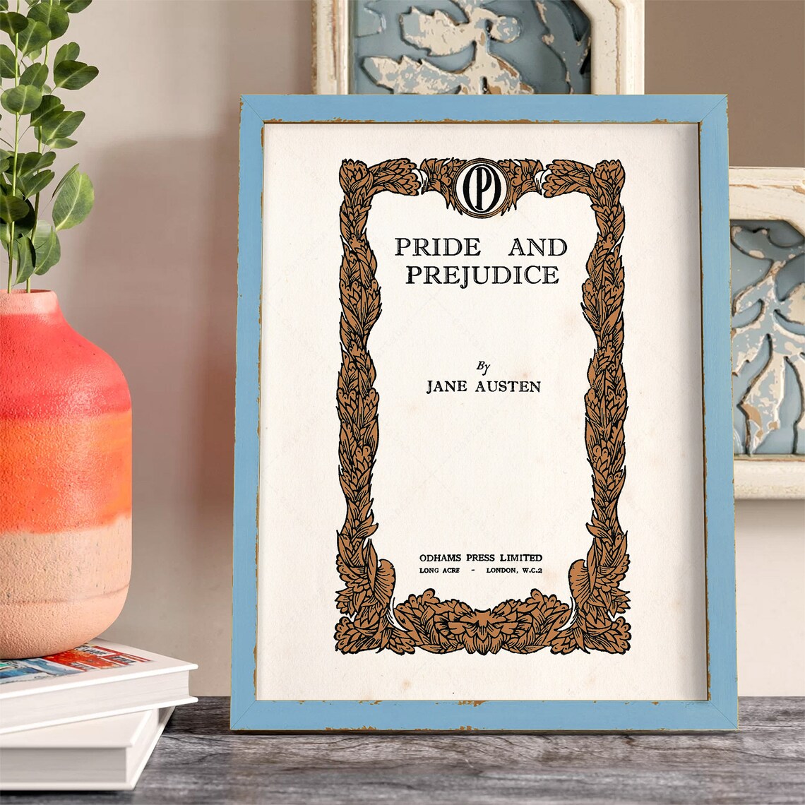Pride And Prejudice, Jane Austen 1930s Poster Print - Image 3