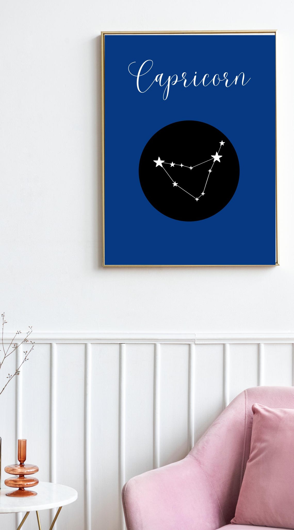 Capricorn Zodiac Art Print - Image 2