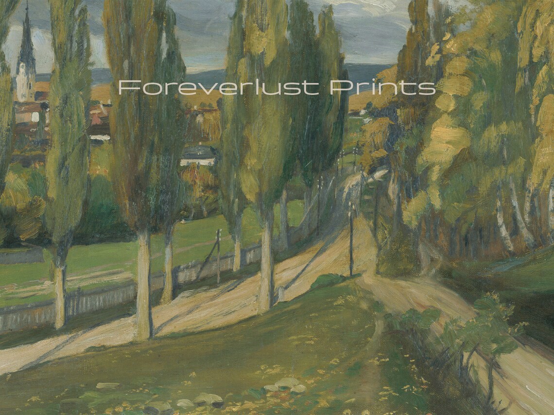 Tuscany Landscape, Muted Green French Country Art Print - Image 2