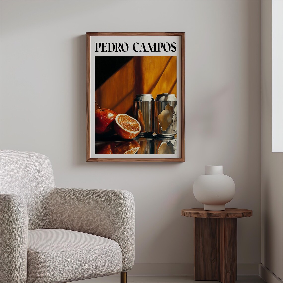 Pedro Campos Inspired Photorealism Print Hyperrealistic Object Posters Modern Realism Wall Decor Realistic Soda Can Fruit Art Print - Image 2