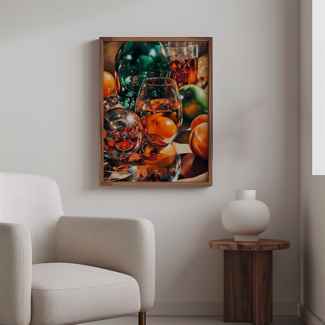 Pedro Campos Inspired Photorealism Print Hyperrealistic Object Posters Modern Realism Wall Decor Realistic Soda Can Fruit Art Print - Image 2