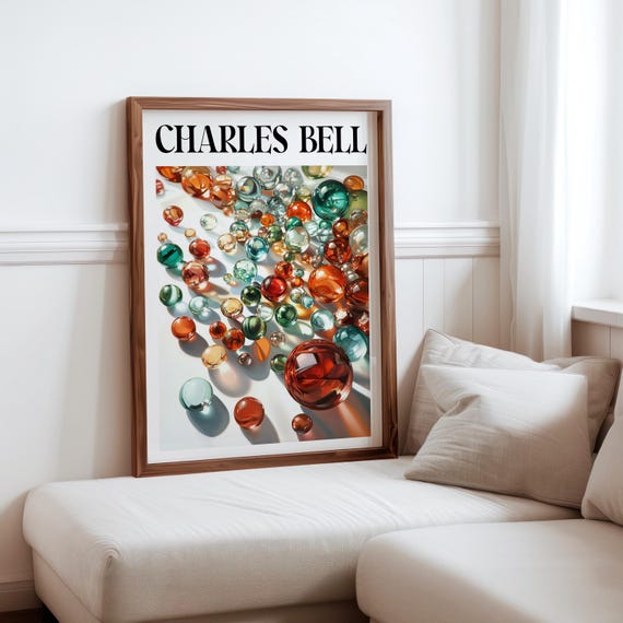 Charles Bell Inspired Photorealism Poster Vintage Gumball Print Colourful Retro Sweetshop Hyper Realistic Candy Machine 1980s