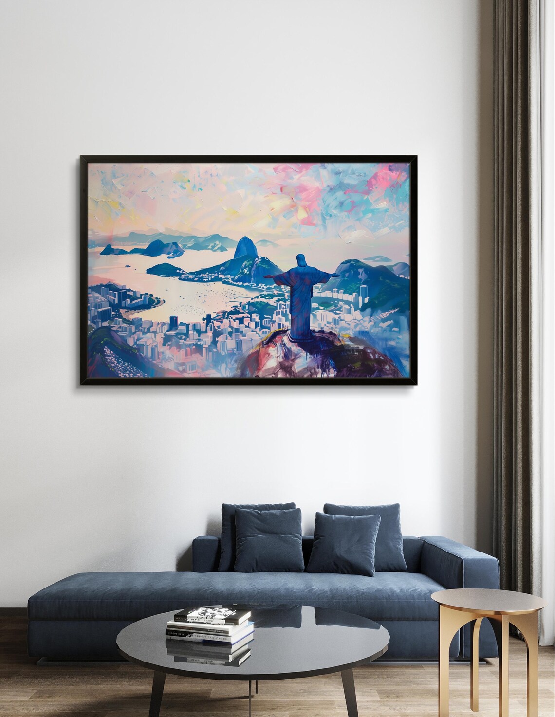 Rio De Janeiro Christ The Redeemer Brazil Art Print - Image 3