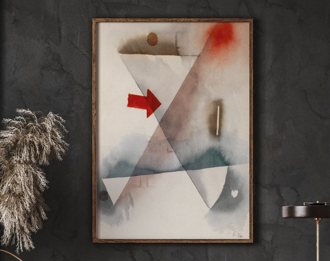 Paul Klee Chimes 1928 Abstract Pastel Modernist Painting Poster