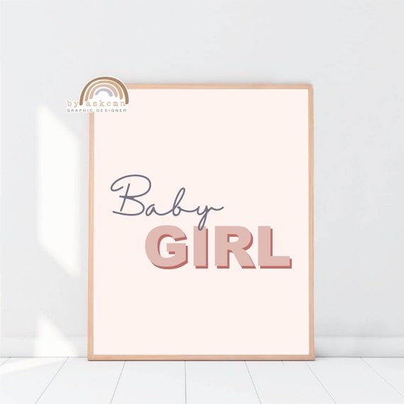 Baby Room Poster Nursery Wall Art Rainbow Boho Nursery Print Boho Wall Art Quote Poster Baby Girl Nursery Decor