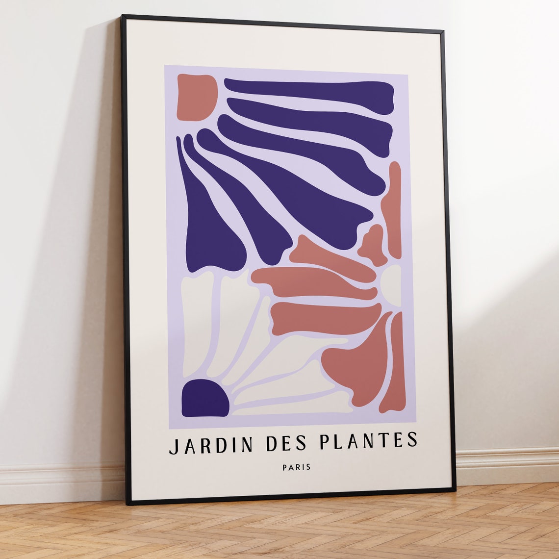 Jardin Paris Flower Painting Watercolor Picture With Flowers Jardin Poster Colorful Colors Colorful Flowers As Poster Paris Poster Garden - Image 2