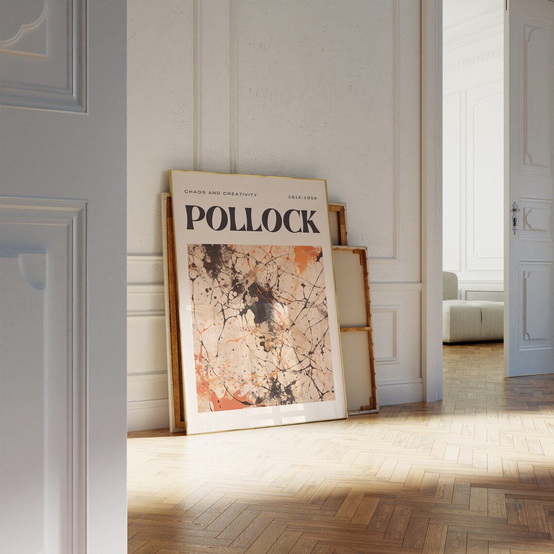Jackson Pollock Poster, Modern Maximalist Art Print - Image 2