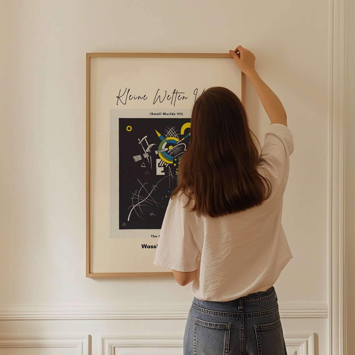 Wassily Kandinsky Kleine Welten VII Small Worlds Dark Art Poster - Image 3