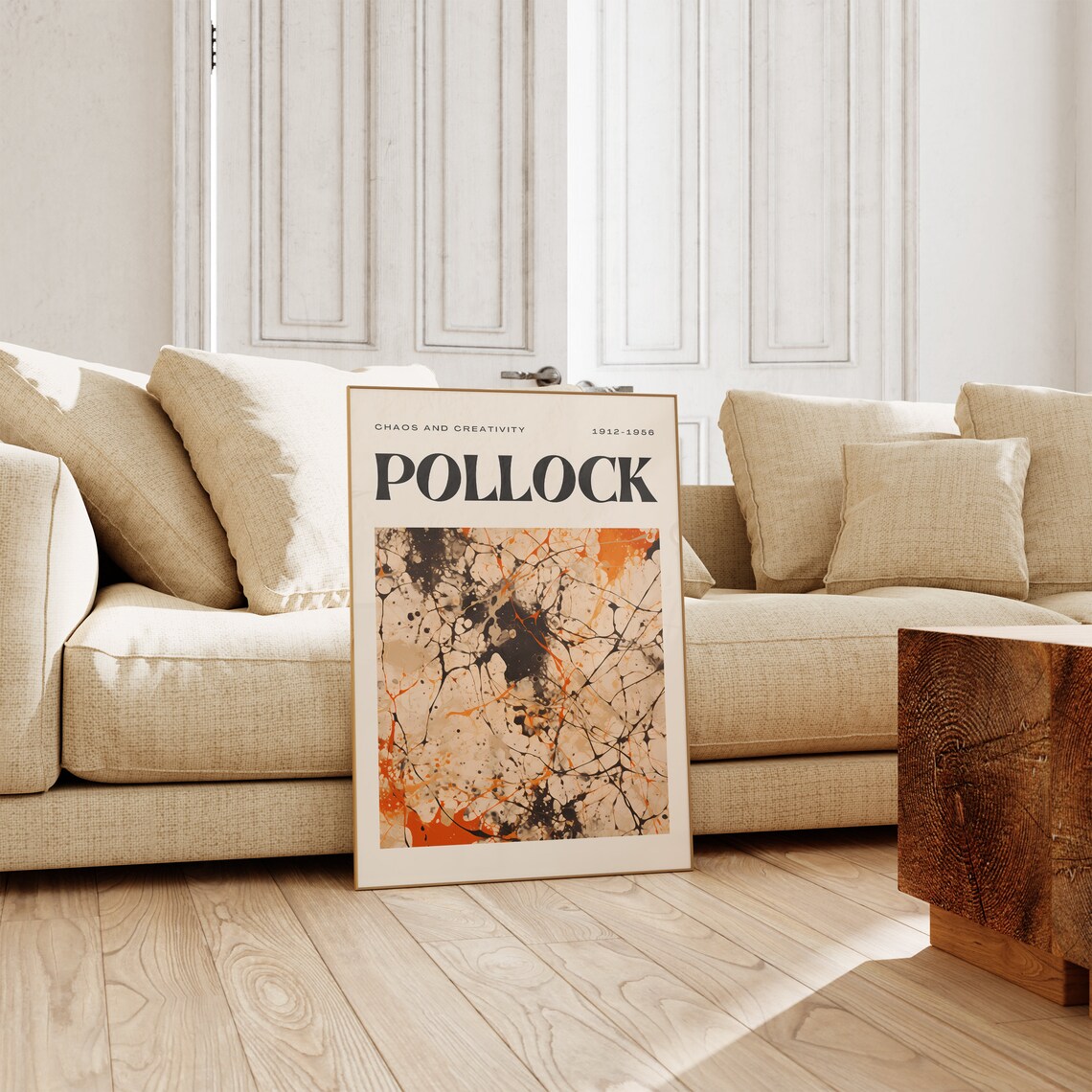 Jackson Pollock Poster, Modern Maximalist Art Print - Image 4