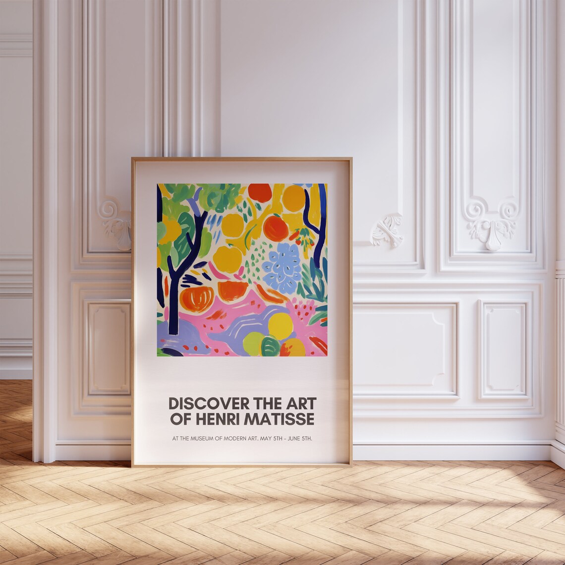 Henri Matisse Museum of Modern Art Fauvist Orchard Exhibition Poster - Image 5
