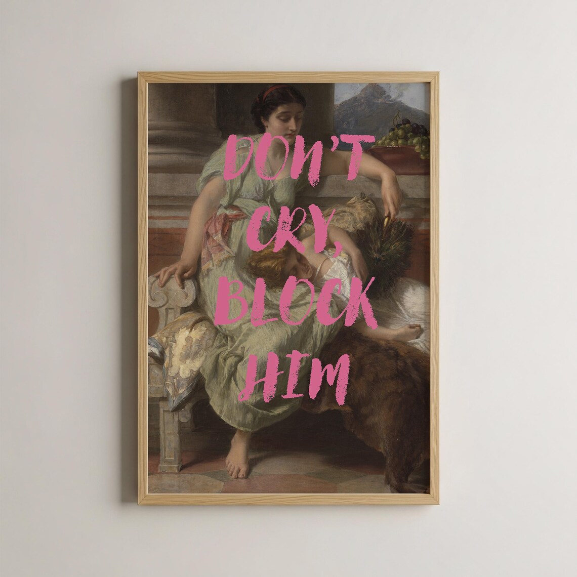 Funny Feminist Sassy Quote Art Print