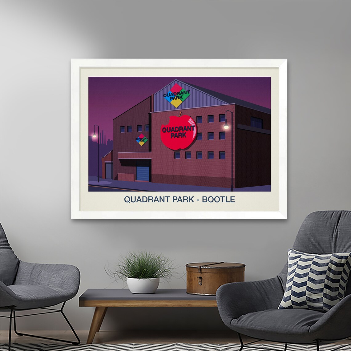 Quadrant Park Nightclub Poster, Nightclub Print - Image 2