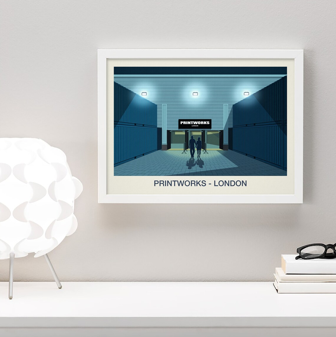 Printworks Nightclub Vintage Travel Poster - Image 3