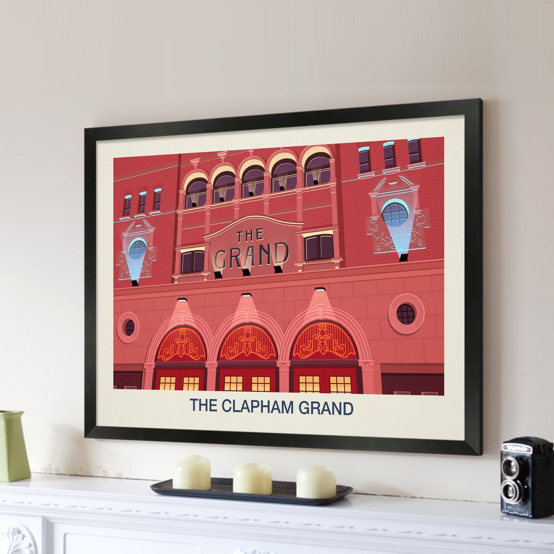 The Clapham Grand Venue Poster The Clapham Grand The Clapham Grand Poster The Clapham Grandprint The Grand Clapham The Grand - Image 3