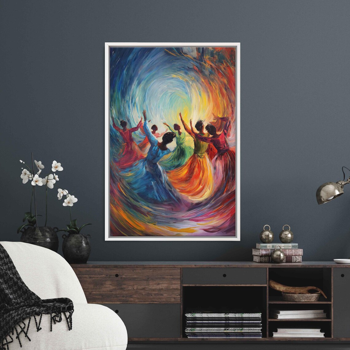 Modern Dance Performance - Abstract Movement Art Print - Image 3