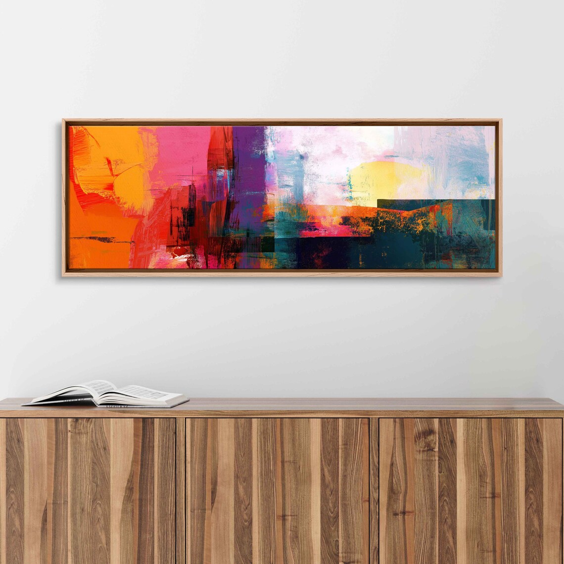 Abstract Colorful Art Print, Modern Design
