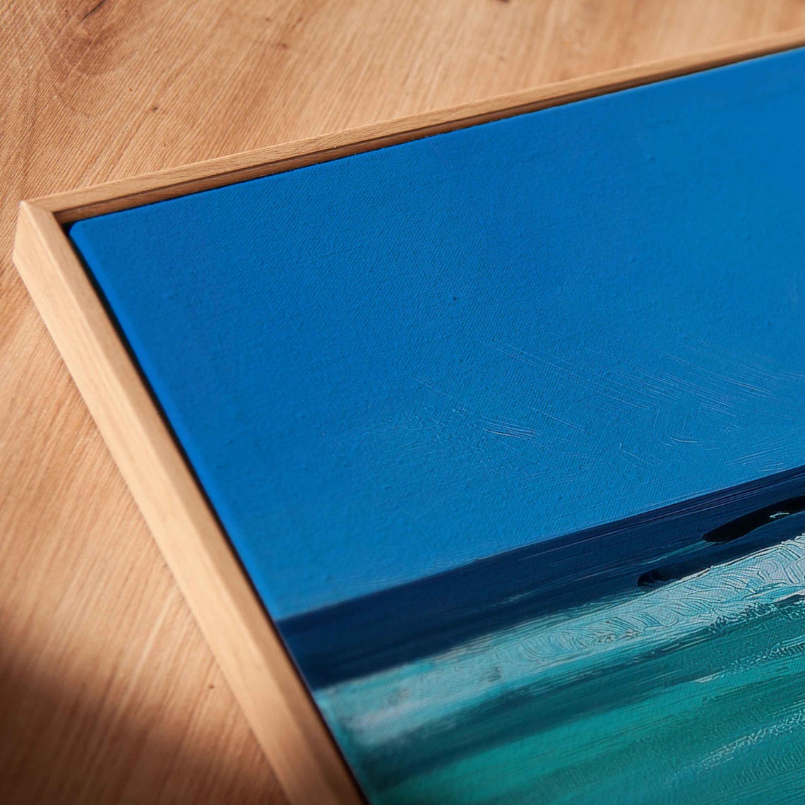 Tropical Beach Turquoise Waves White Sand Palm Trees Ocean Poster - Image 2