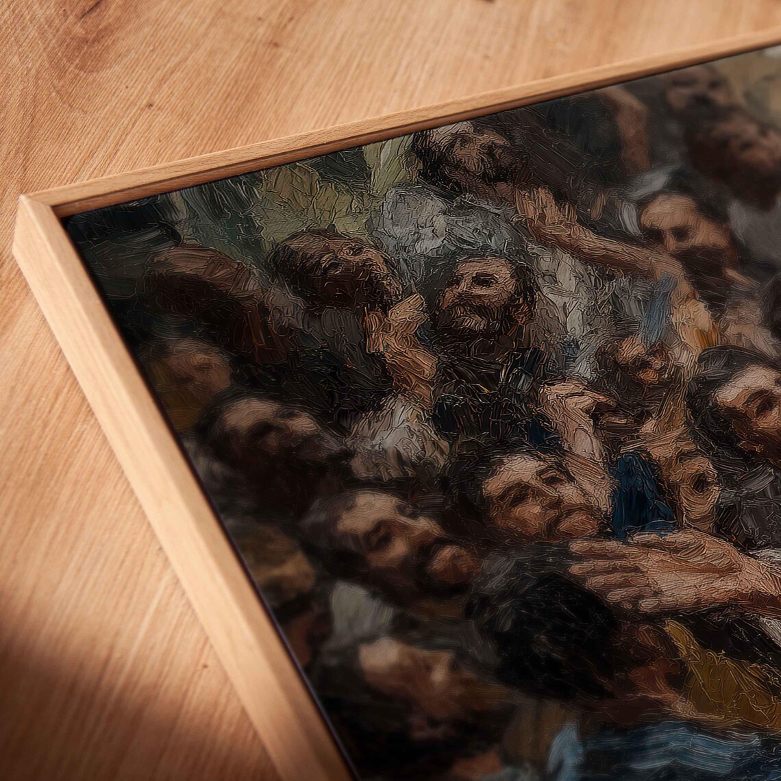 Jesus Christ Addressing A Multitude, Wall Art Print - Image 2